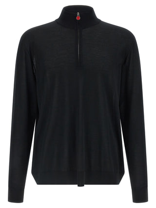 Black Wool Cardigan