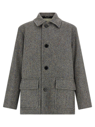 Gray Wool Coat