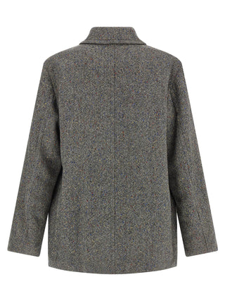 Gray Wool Coat