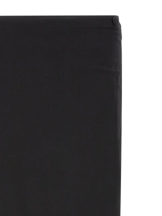 Black Virgin Wool Dress Pants