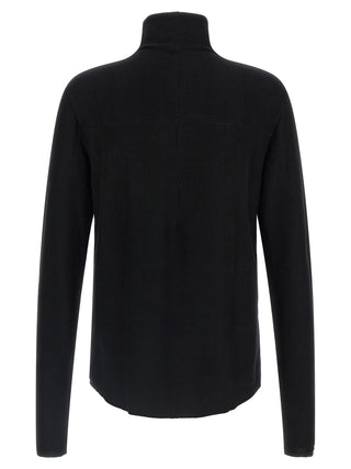 Black Viscose Cardigan
