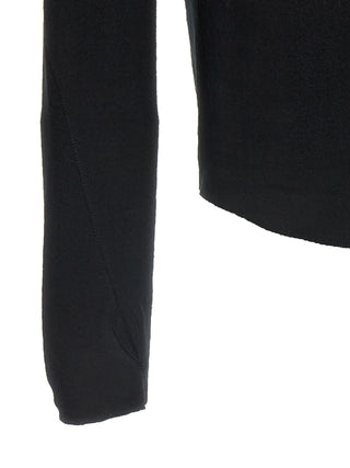 Black Viscose Cardigan