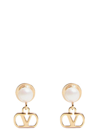 Gold Brass Earrings
