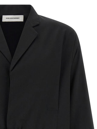 Black Virgin Wool Blazer