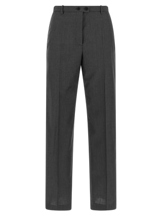 Gray Wool Dress Pants