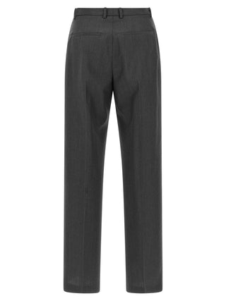 Gray Wool Dress Pants