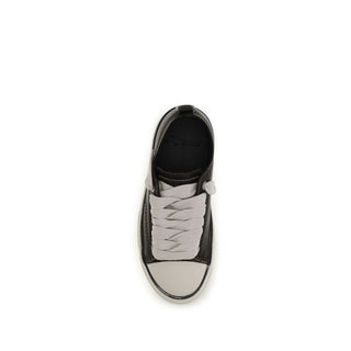 Brown Calf Leather Bos Taurus Chunky Sneakers
