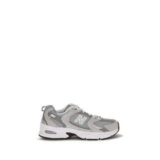 Gray Polyamide Athletic Sneakers