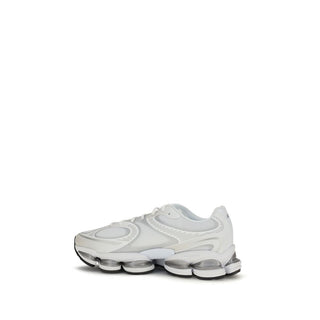 White Polyamide Athletic Sneakers