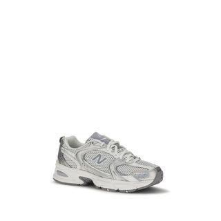 White Polyamide Athletic Sneakers