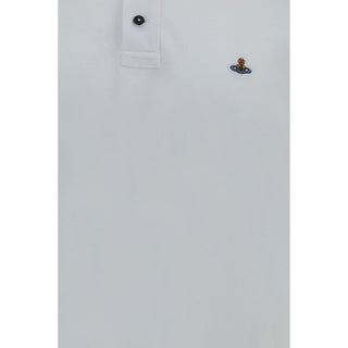 White Cotton Polo Shirt