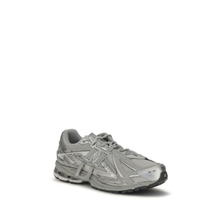 Gray Fabric Athletic Sneakers
