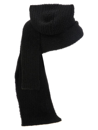 Black Marabou Scarf