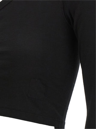 Black Cotton Blouse