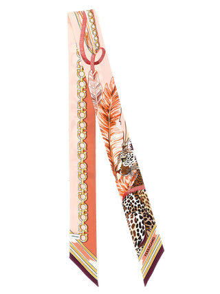 Multicolor Silk Foulard