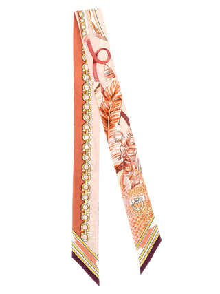 Multicolor Silk Foulard