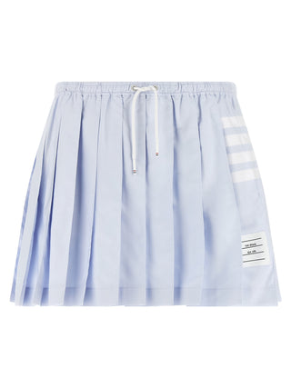 Blue Cotton Long Skirt