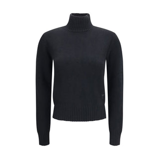 Black Cashmere Turtleneck