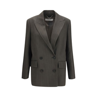 Bicolor Viscose Blazer