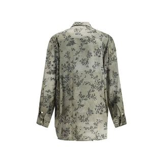 Bicolor Viscose Blouse
