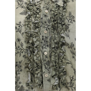 Bicolor Viscose Blouse