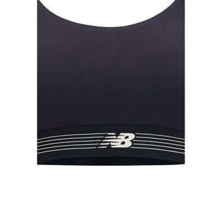 Black Polyester Sport Bra