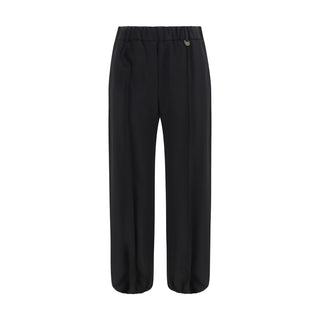 Black Wool Oves Aries Joggers (Workout Pants)