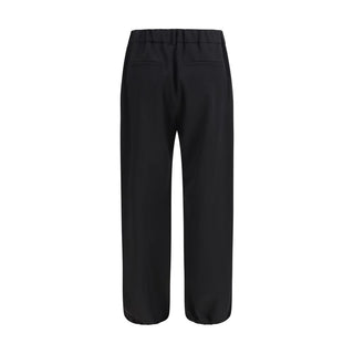 Black Wool Oves Aries Joggers (Workout Pants)