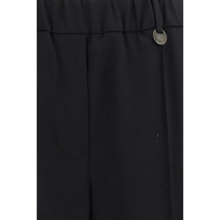 Black Wool Oves Aries Joggers (Workout Pants)
