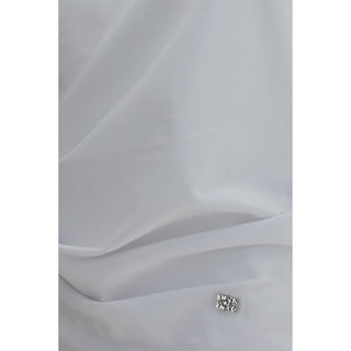 White Cotton Pattern Shirt