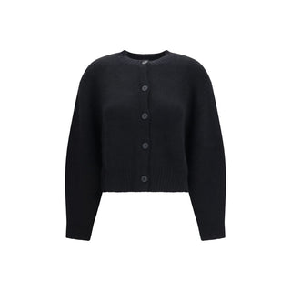 Black Wool Oves Aries Cardigan