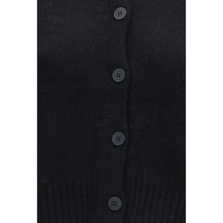 Black Wool Oves Aries Cardigan