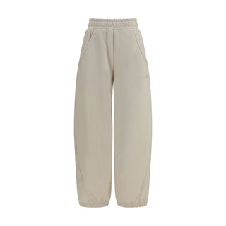 Beige Cotton Joggers (Workout Pants)