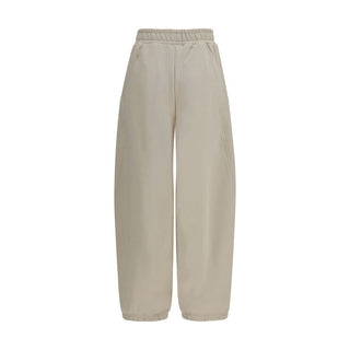 Beige Cotton Joggers (Workout Pants)