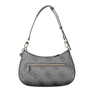 Black Polyurethane Women's Bag