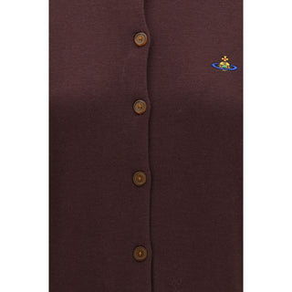 Purple Wool Oves Aries Cardigan
