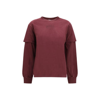 Bordeaux Cotton Sweatshirt