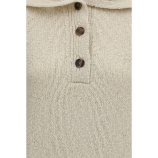 Beige Cashmere Sweatshirt
