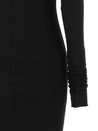 Black Cotton Long Dress