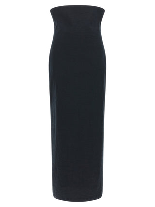 Black Paper Mini Skirt