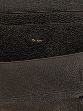 Black Calfskin Shoulder Bag