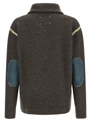 Gray Wool Cardigan