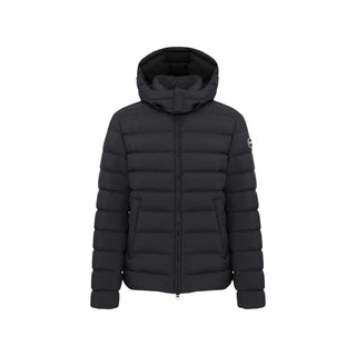 Black Polyamide Full-Length Jacket