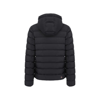 Black Polyamide Full-Length Jacket