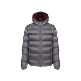 Beige Polyamide Full-Length Jacket
