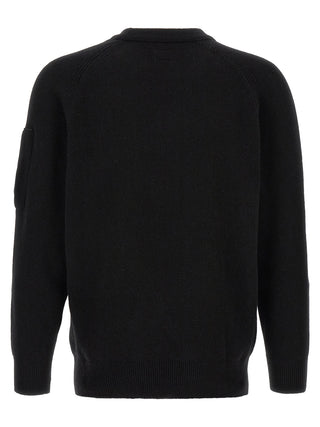 Black Wool Cardigan