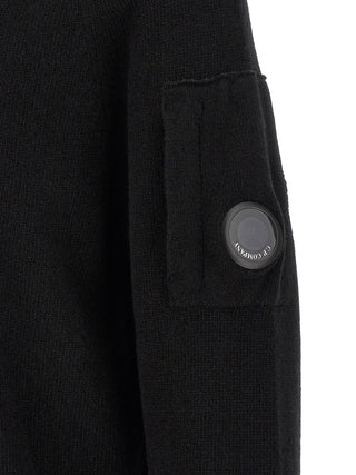 Black Wool Cardigan