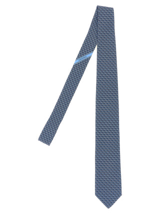 Blue Silk Scarf