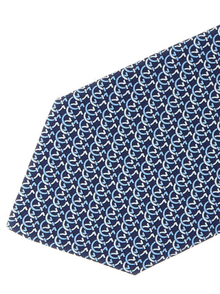 Blue Silk Scarf