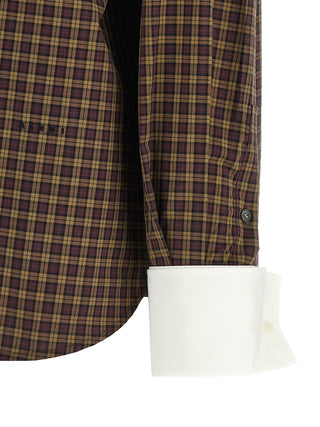 Brown Cotton Blouse